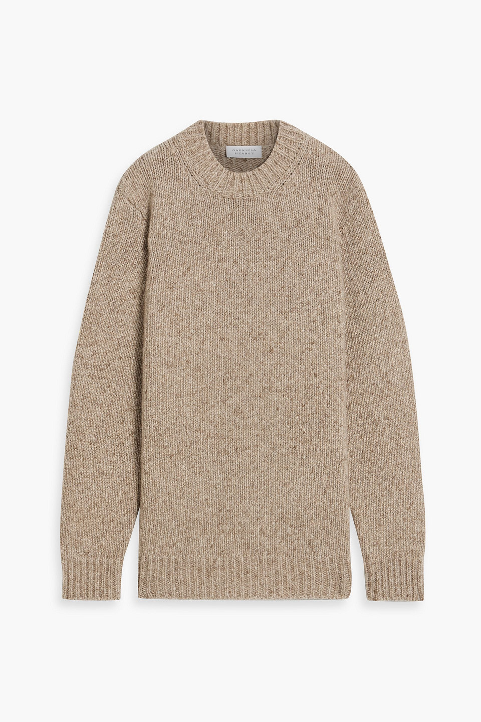 Gabriela Hearst Alfie Cashmere Sweater In Mushroom