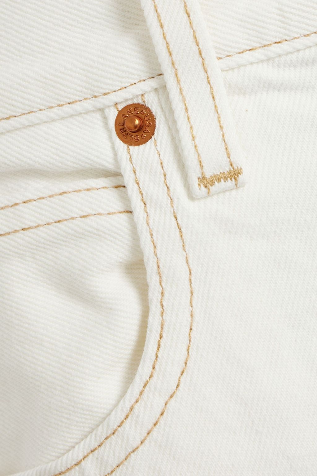 SLVRLAKE High-rise slim-leg jeans