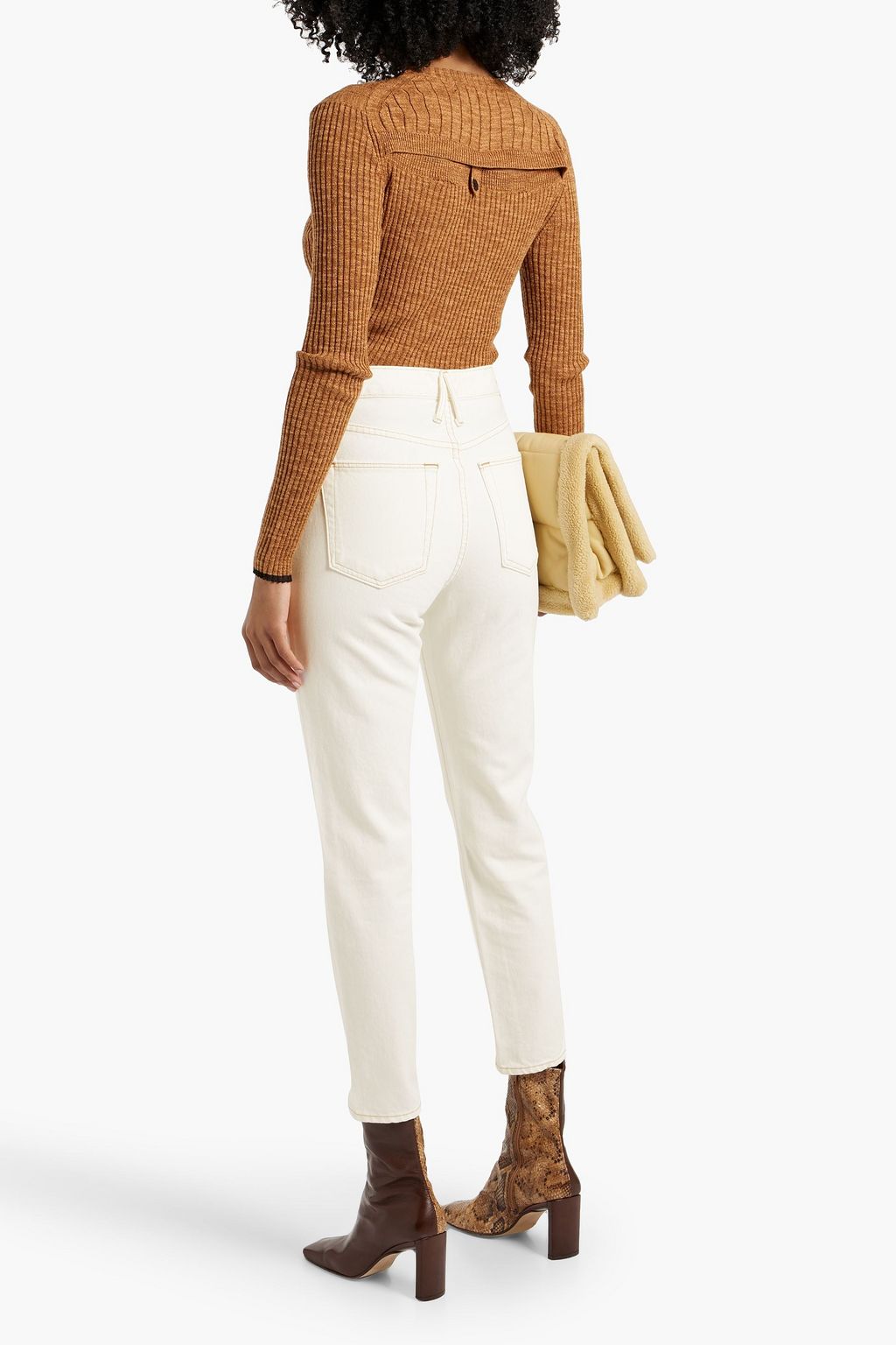 SLVRLAKE High-rise slim-leg jeans