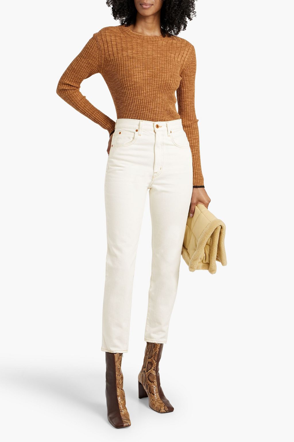 SLVRLAKE High-rise slim-leg jeans