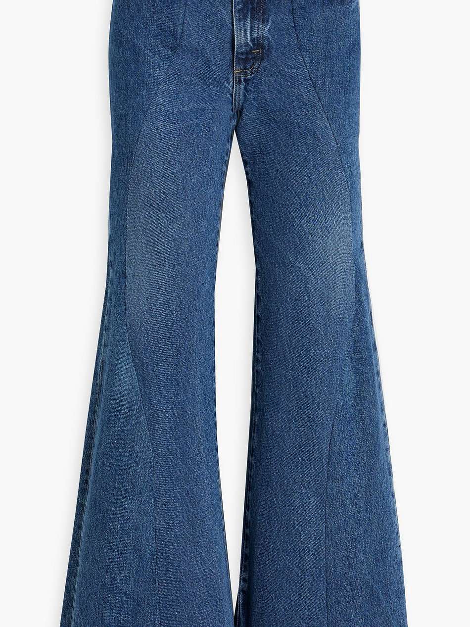 foster high-rise flared jeans
