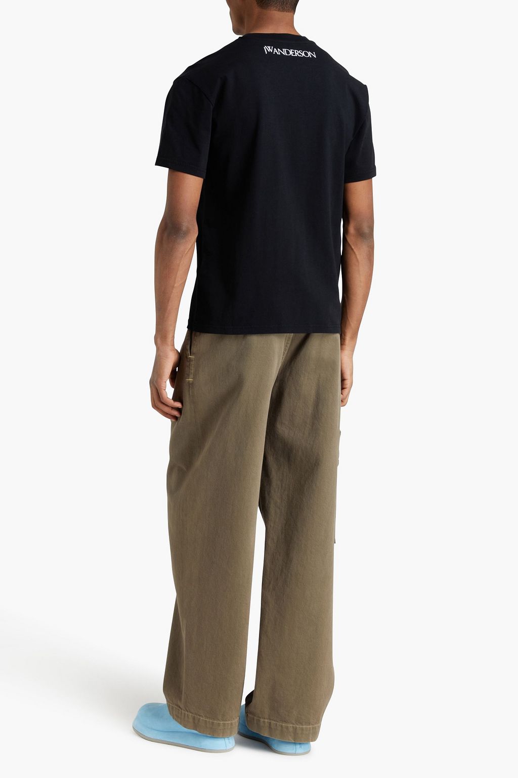 JW ANDERSON Printed cotton-jersey T-shirt