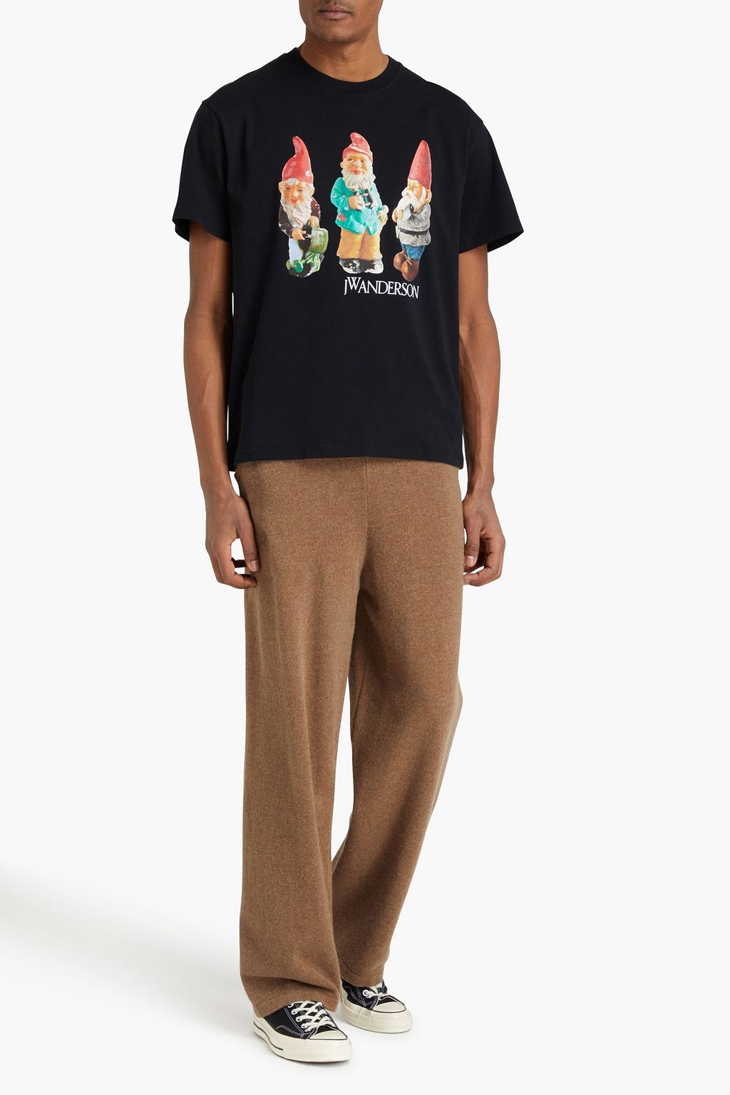 JW ANDERSON Printed cotton-jersey T-shirt