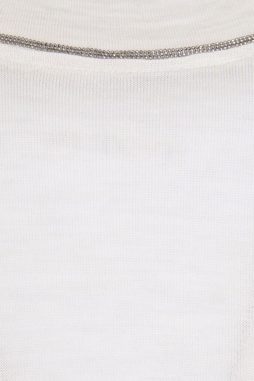 BRUNELLO CUCINELLI 비즈 장식 캐시미어 실크 혼방 스웨터