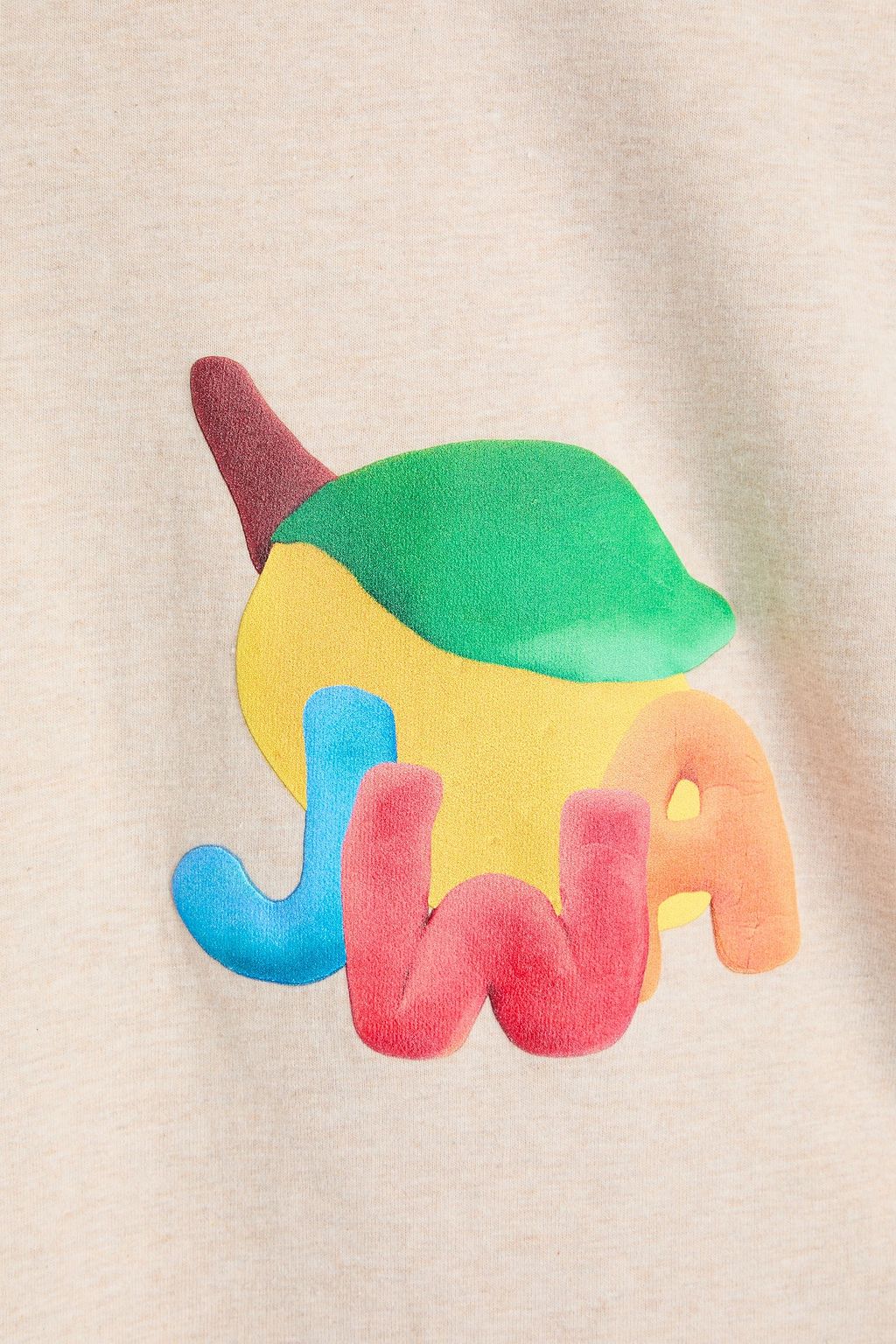 JW ANDERSON Printed cotton-jersey T-shirt