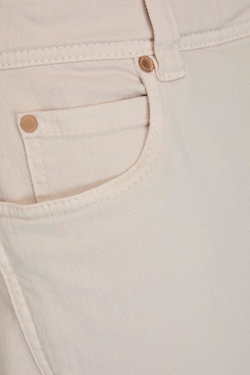 BRUNELLO CUCINELLI 하이라이즈 테이퍼드 진
