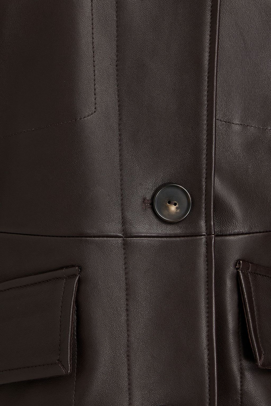 VINCE. Leather jacket