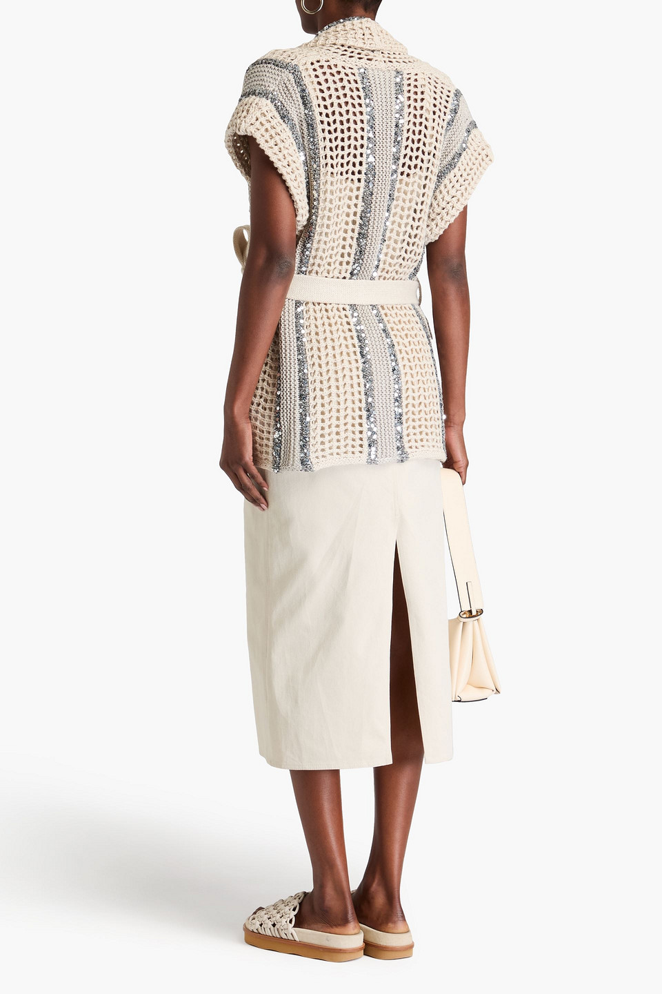 Brunello Cucinelli Sweaters In Naturfarben