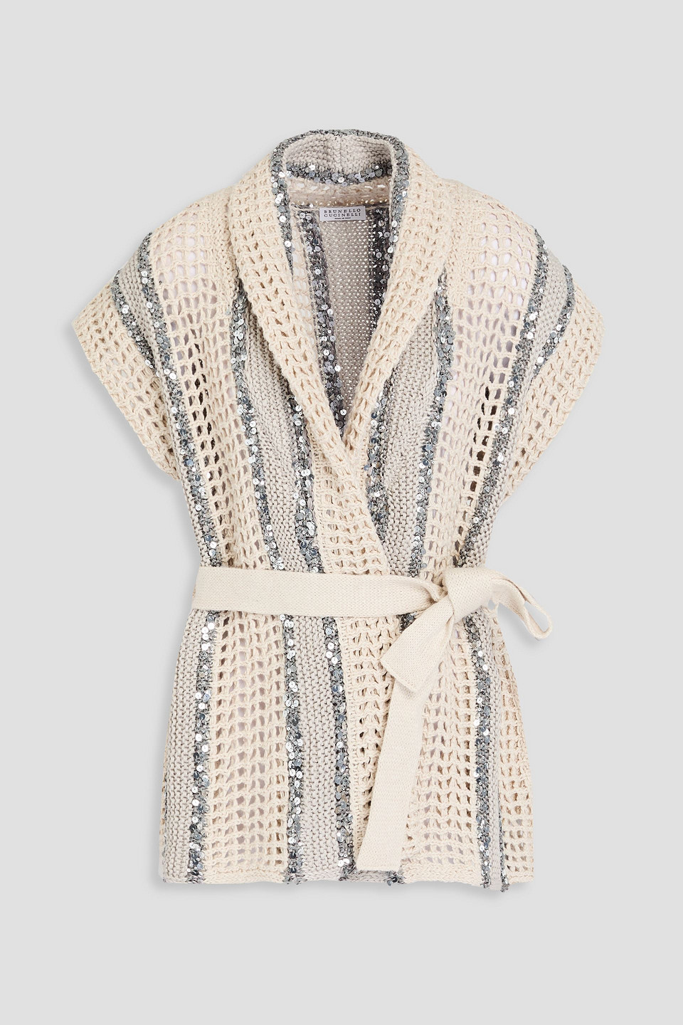 Brunello Cucinelli Sweaters In Naturfarben