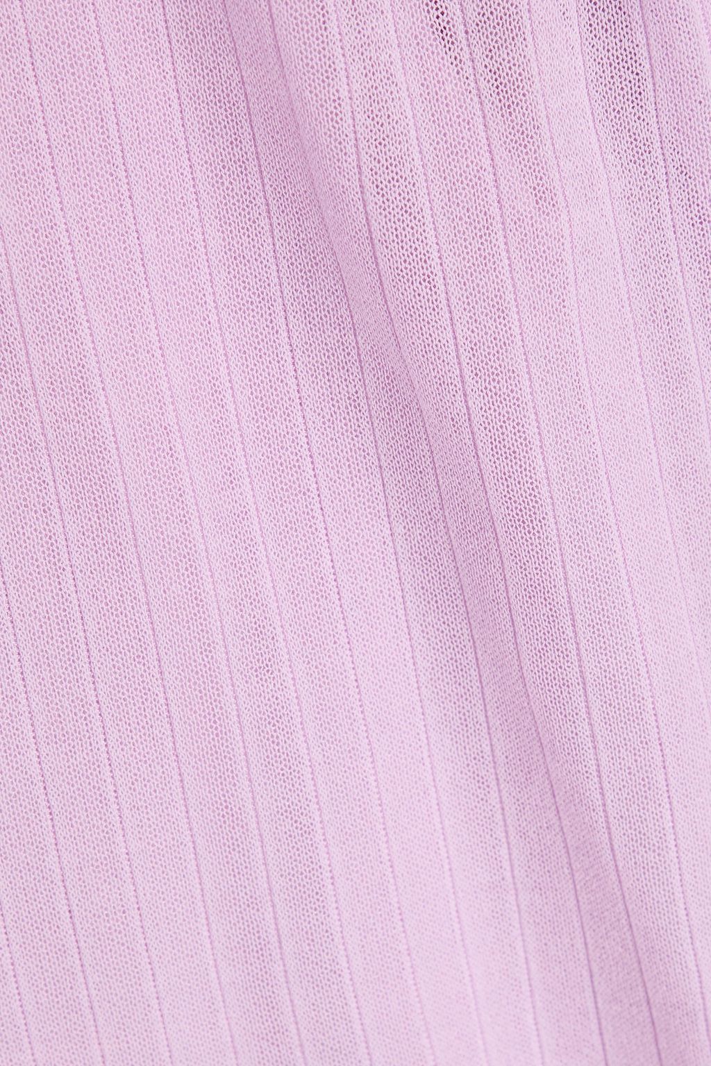 VINCE. بلوزة بحبكة مضلّعة