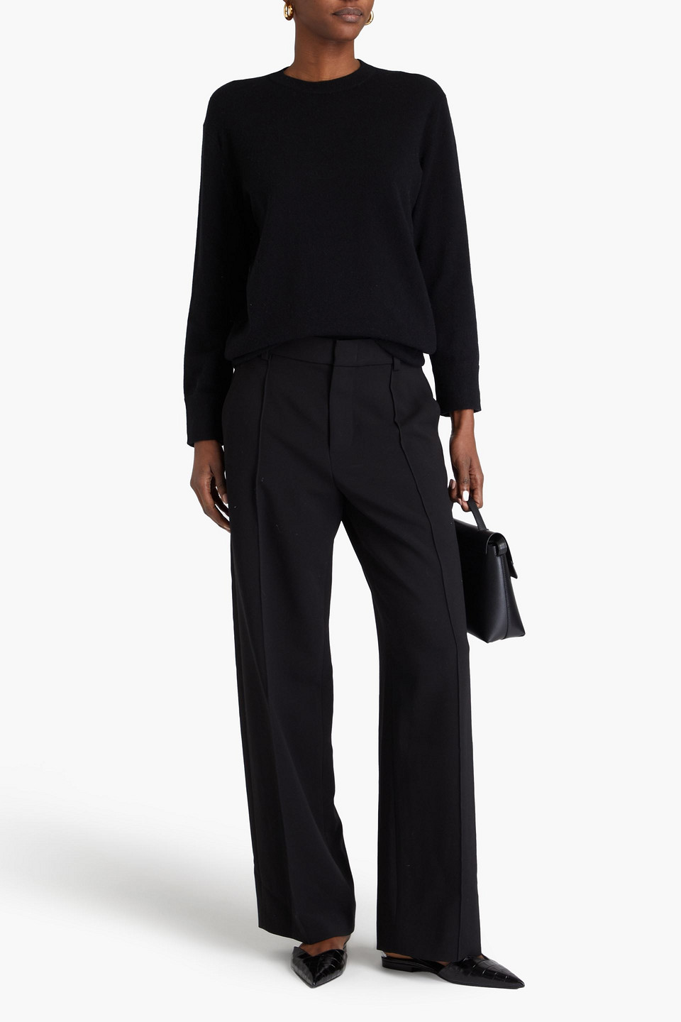  Vince. - Wool-blend Sweater - Black - Xs 