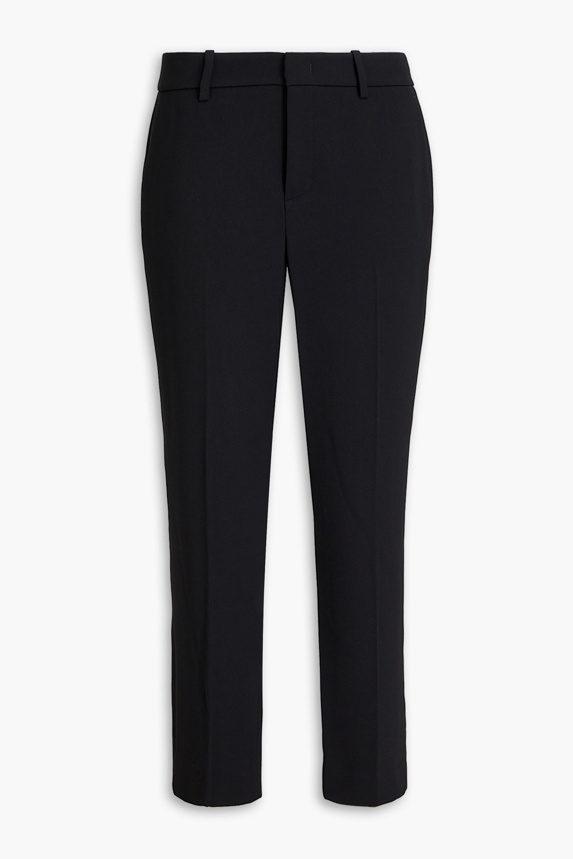 Vince Cropped crepe slim-leg pants thumbnail