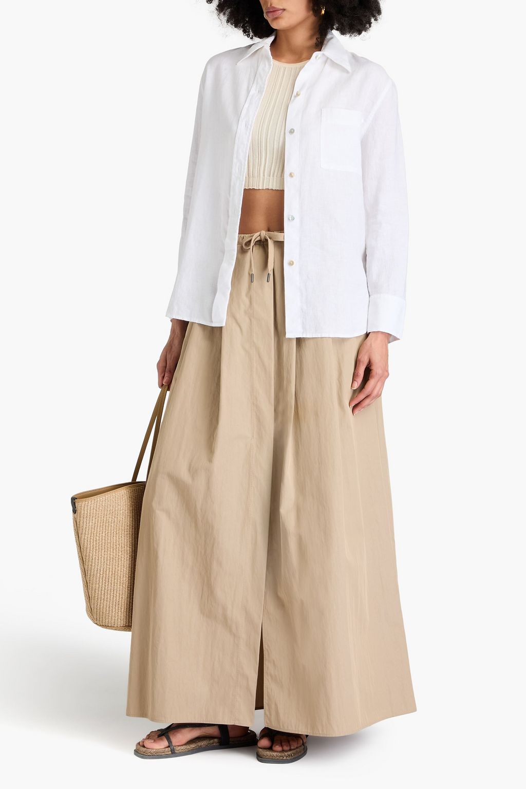 VINCE. Linen shirt