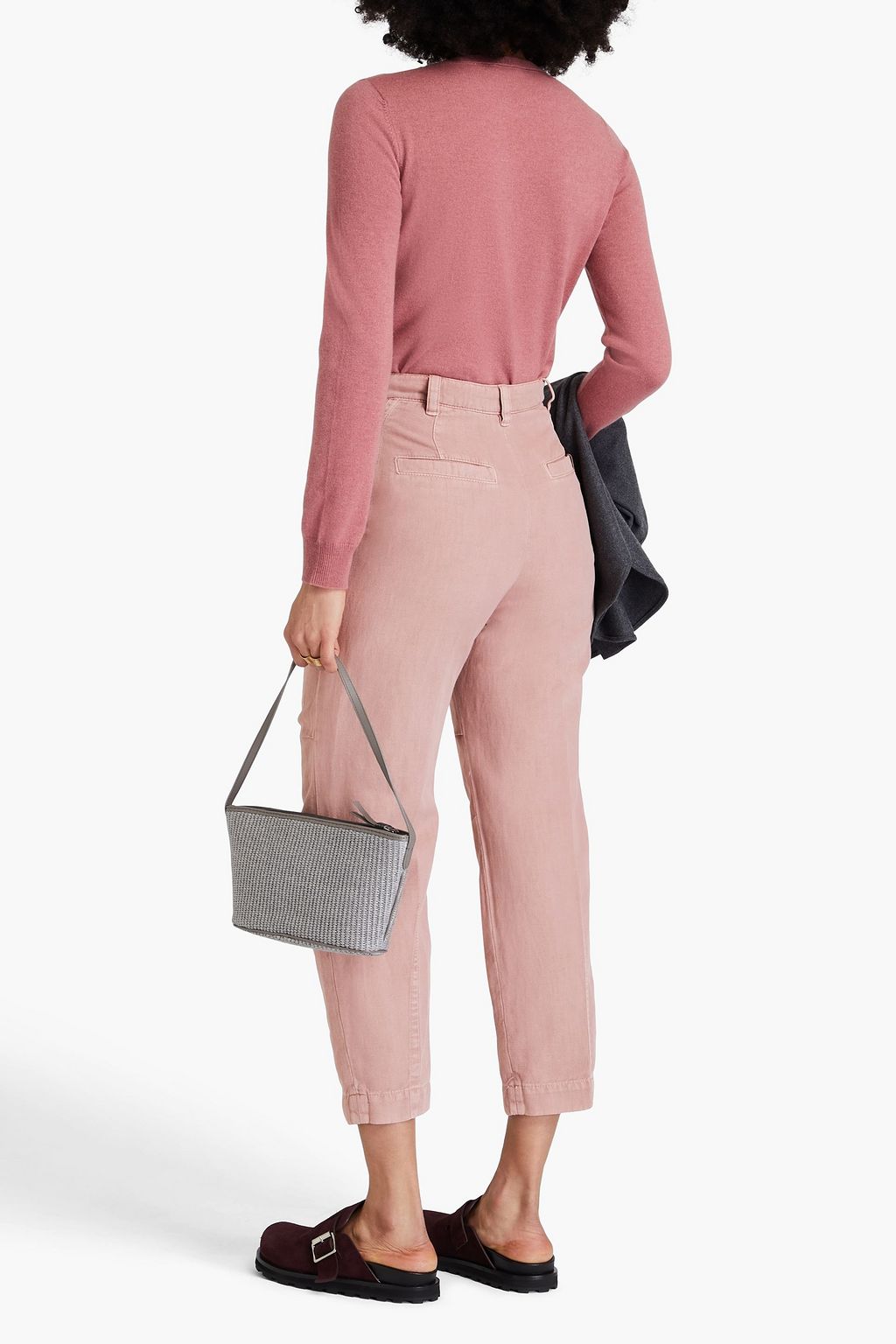 BRUNELLO CUCINELLI Hoch sitzende Karottenjeans