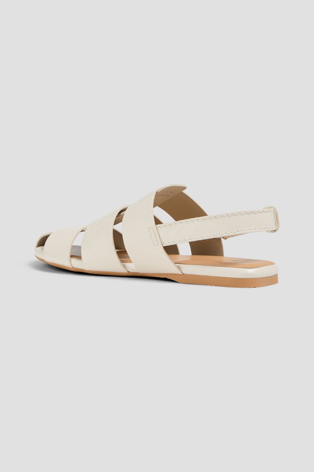 JW ANDERSON صندل من الجلد بحزام خلفي
