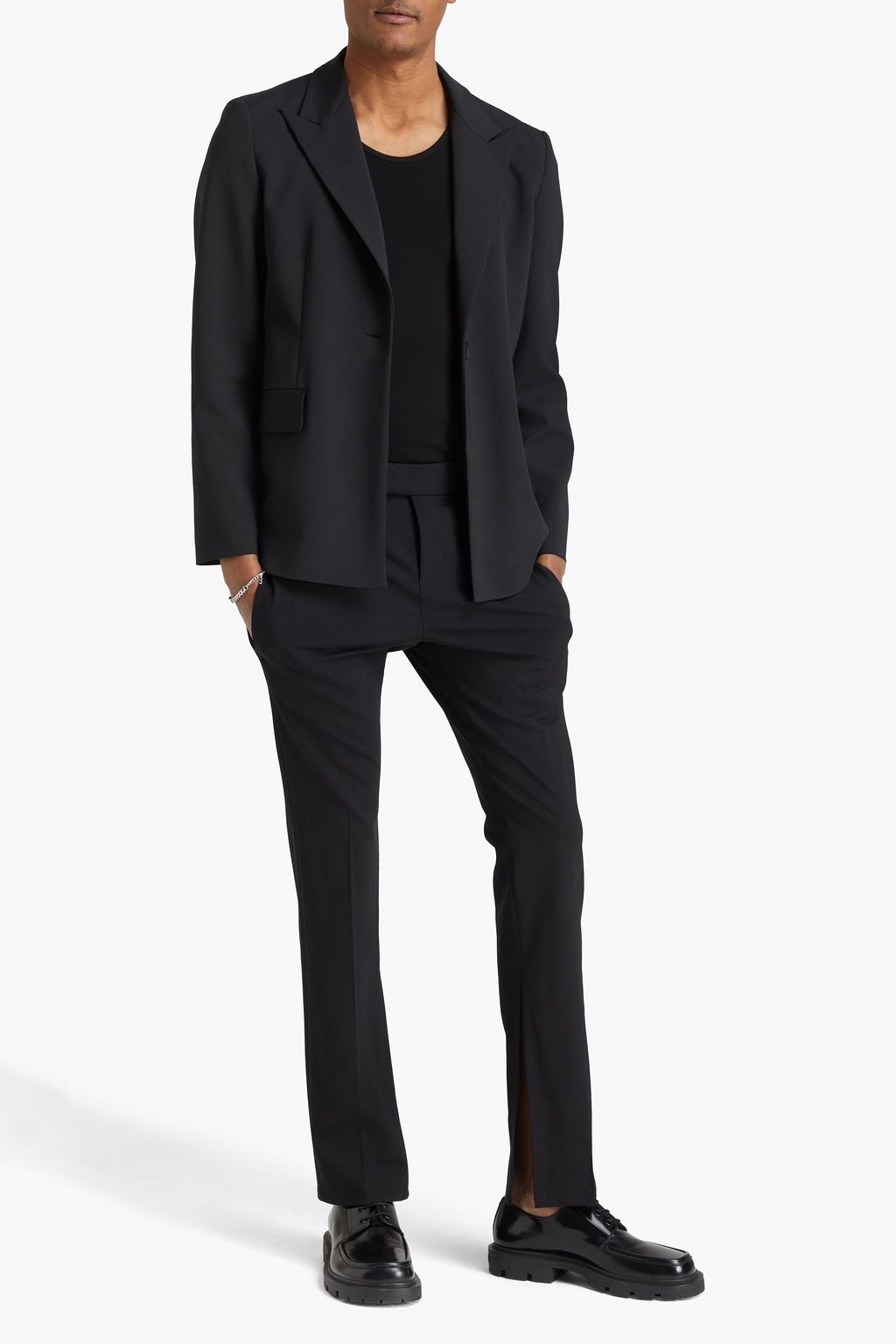 JW ANDERSON Slim-fit wool-blend pants