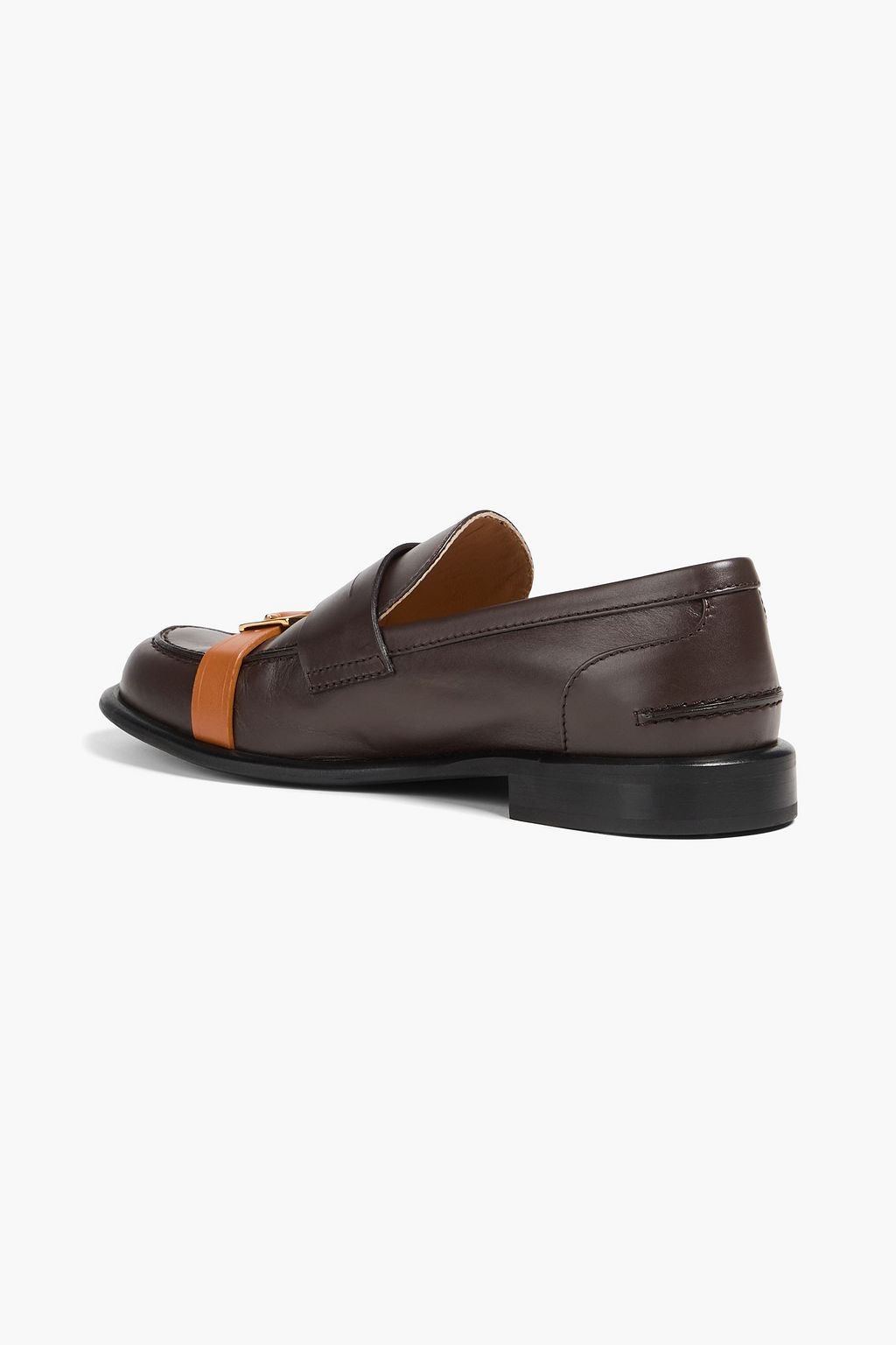 JW ANDERSON Buckled leather loafers