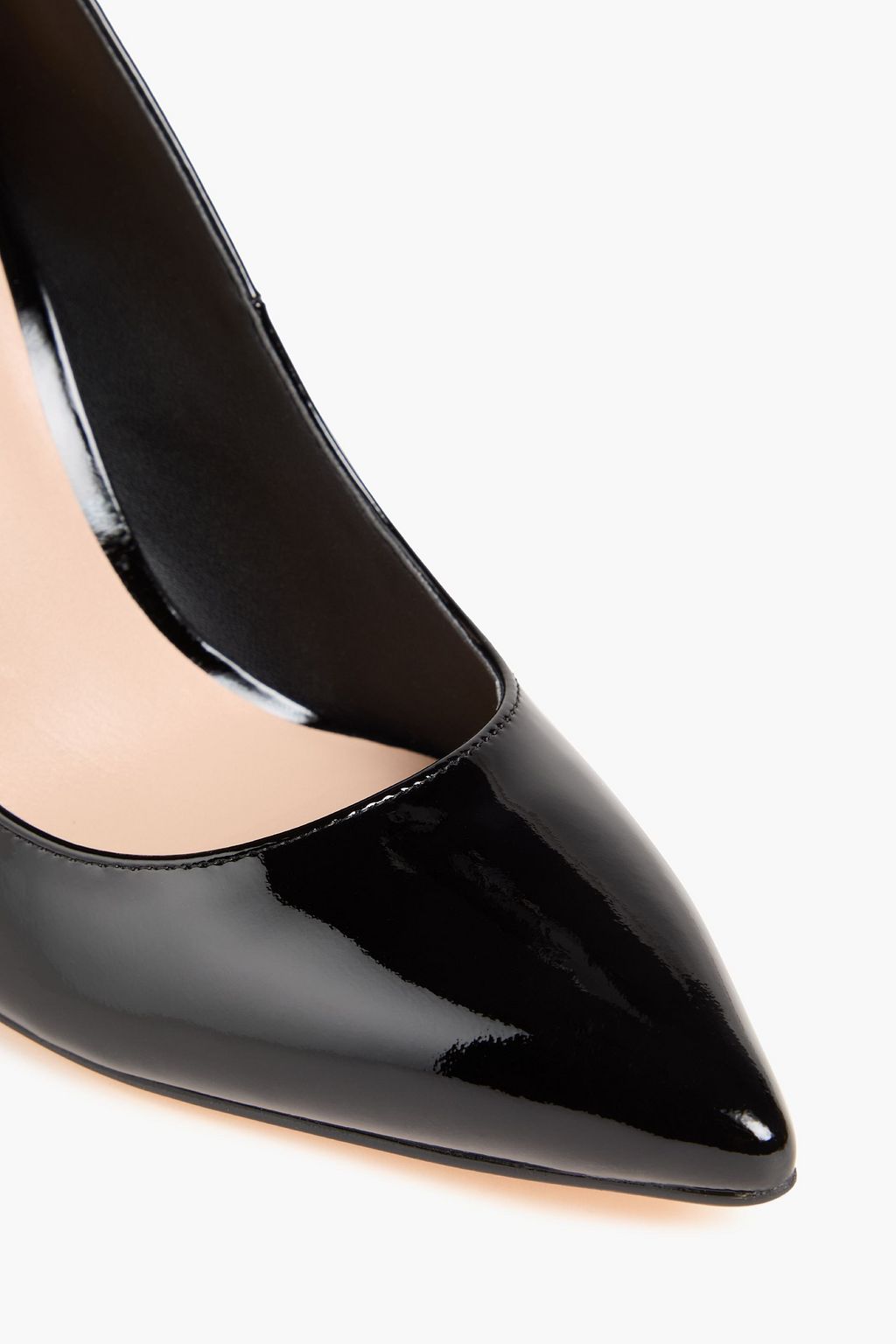 STUART WEITZMAN Leigh 95 パテントレザー パンプス