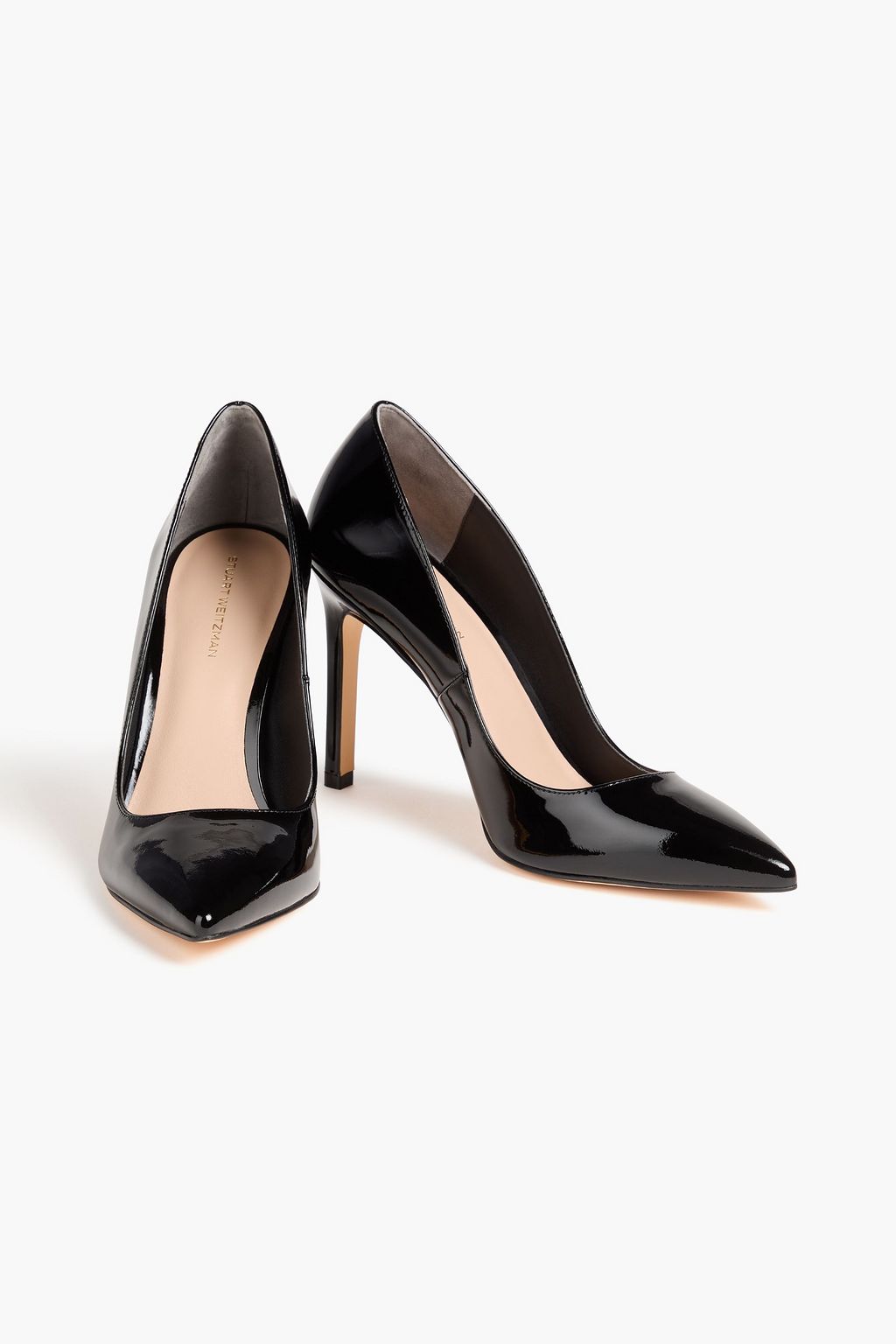 STUART WEITZMAN Leigh 95 パテントレザー パンプス