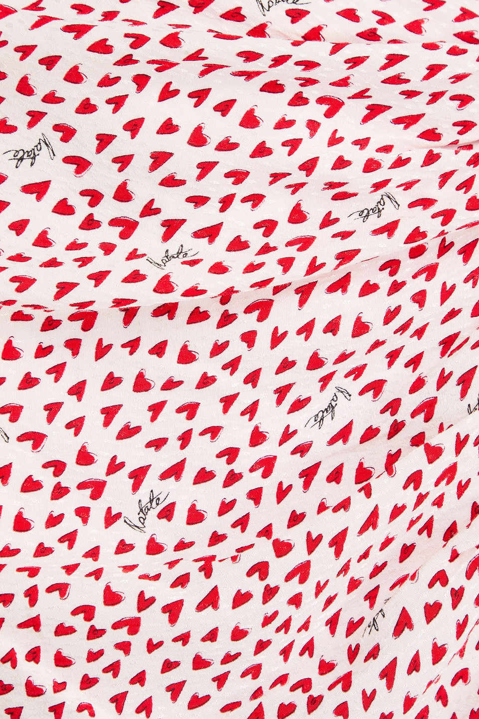 ROTATE BIRGER CHRISTENSEN RUFFLED PRINTED FIL COUPÉ MINI SKIRT