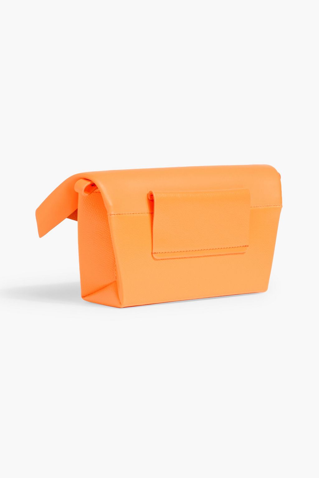 MAISON MARGIELA Snatched neon smooth and textured-leather shoulder bag