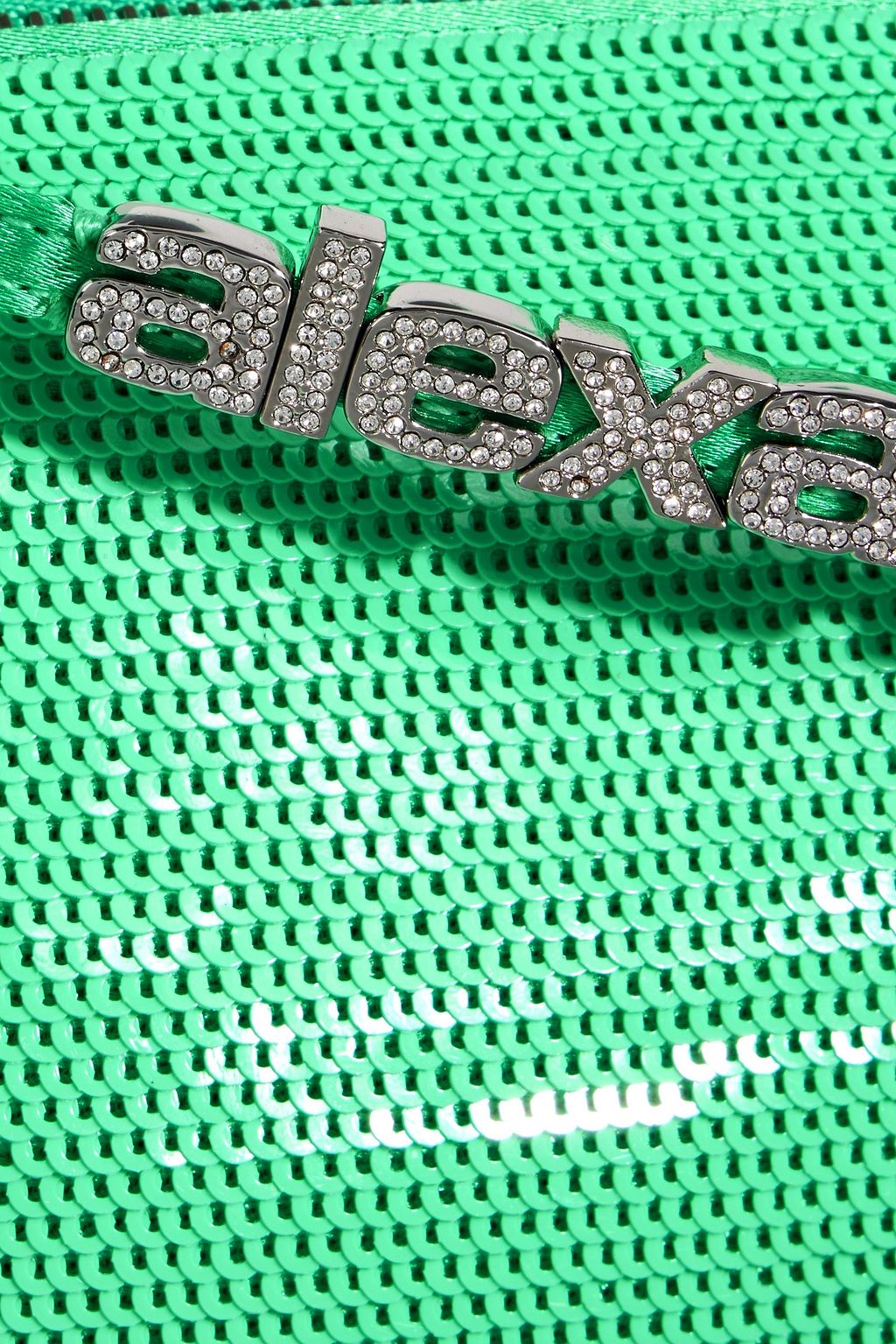 ALEXANDER WANG Marquess micro sequined tulle tote