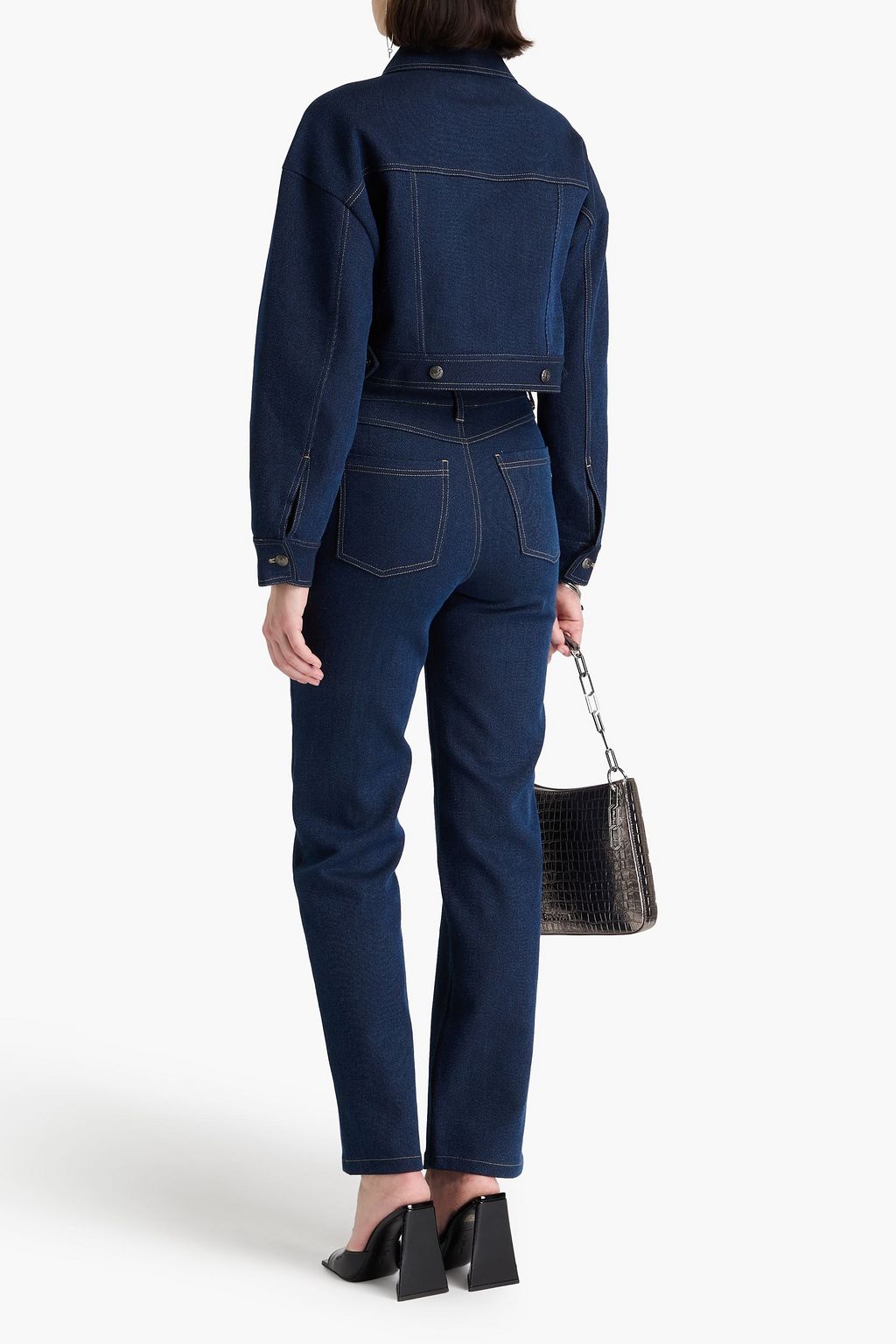 ROTATE BIRGER CHRISTENSEN جينز بأرجل مستقيمة وبخصر عالٍ