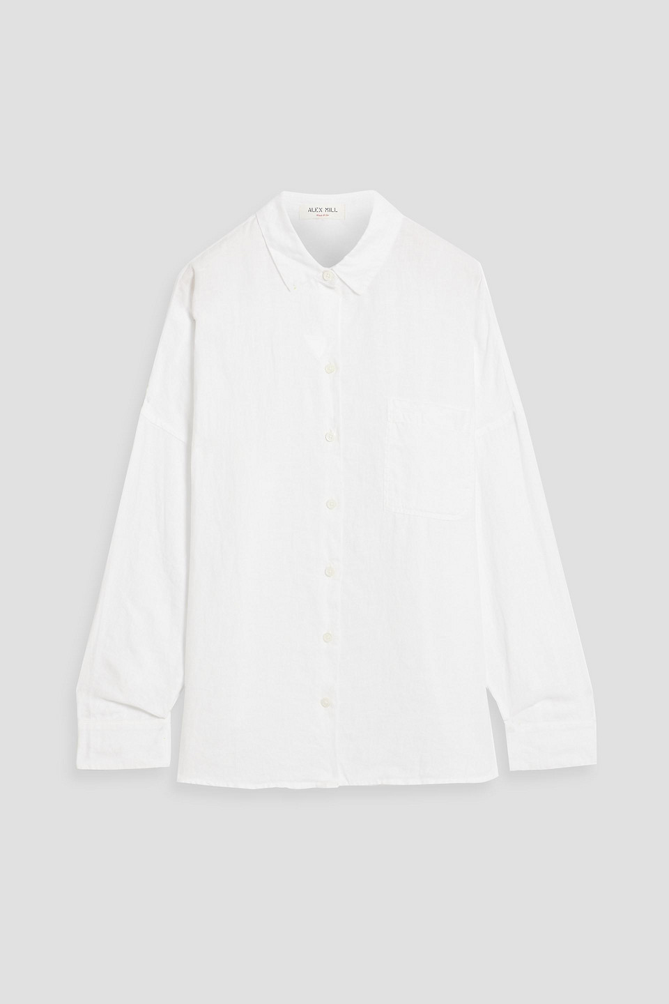 Alex Mill Jo Linen Shirt In White