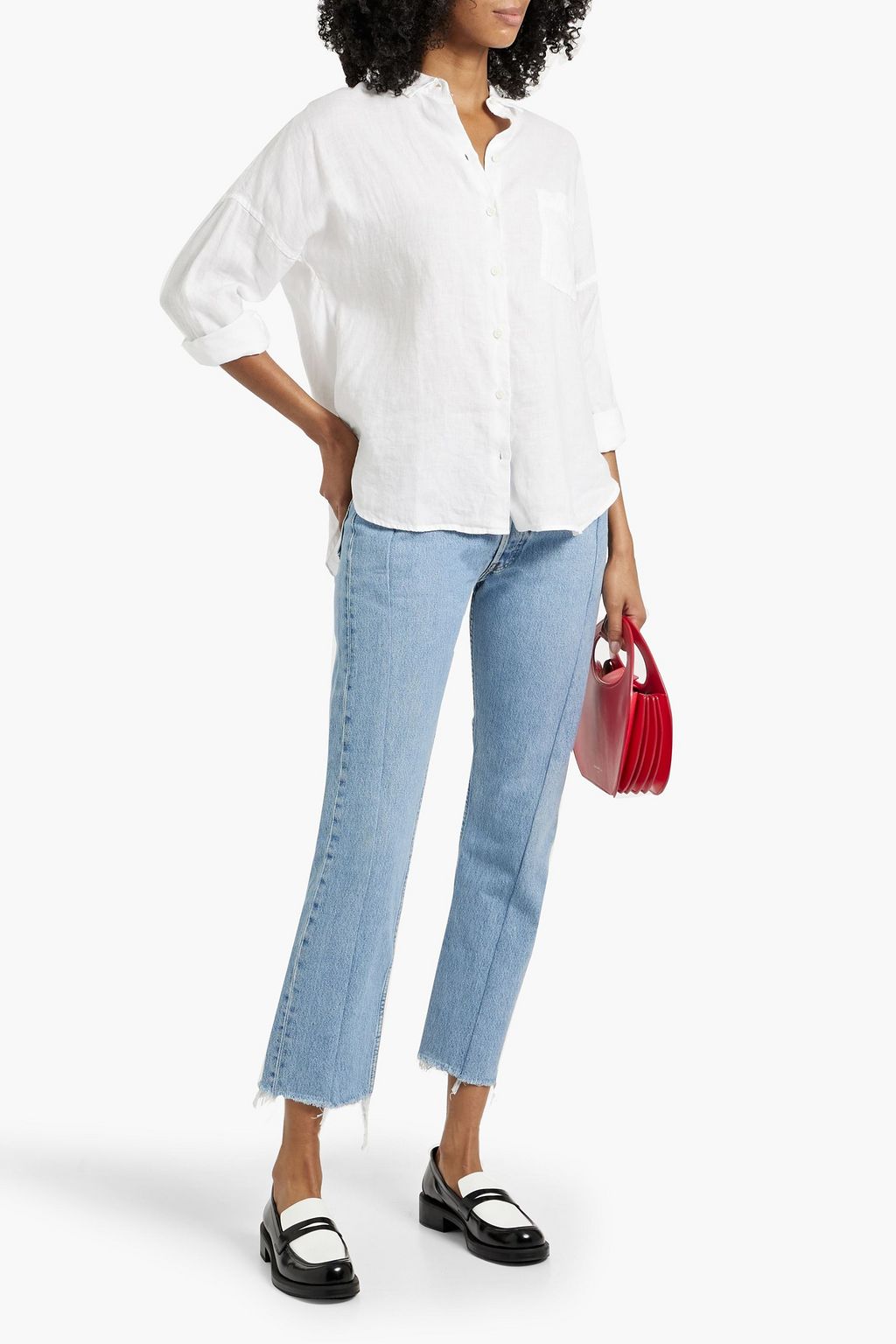ALEX MILL Jo linen shirt
