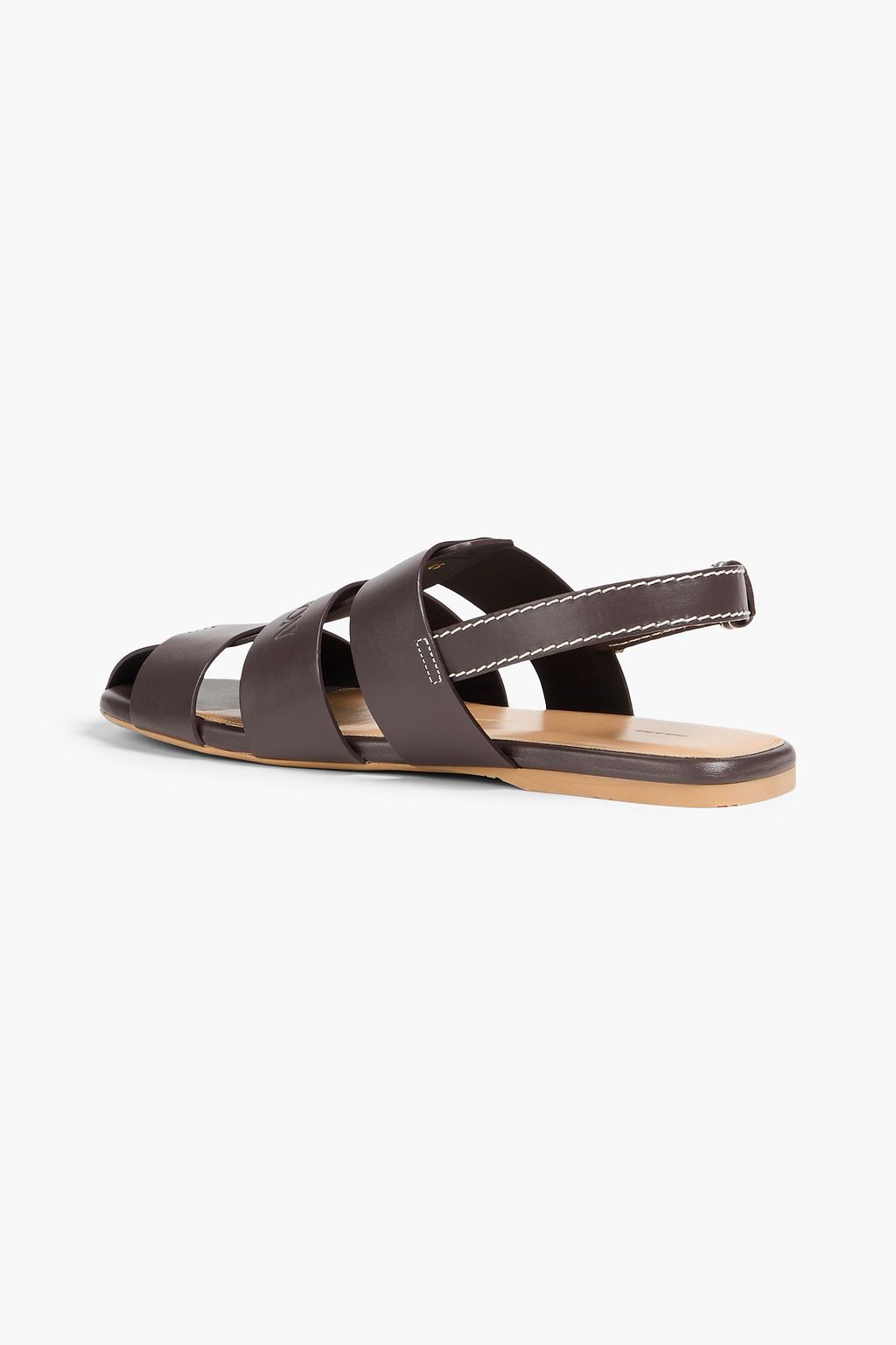JW ANDERSON صندل من الجلد مزود بحزام خلفي