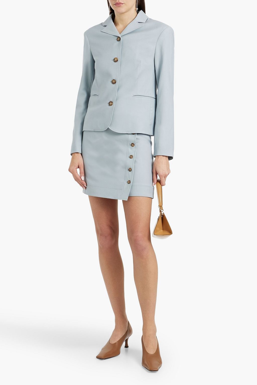 LOULOU STUDIO Marnie wool-twill blazer
