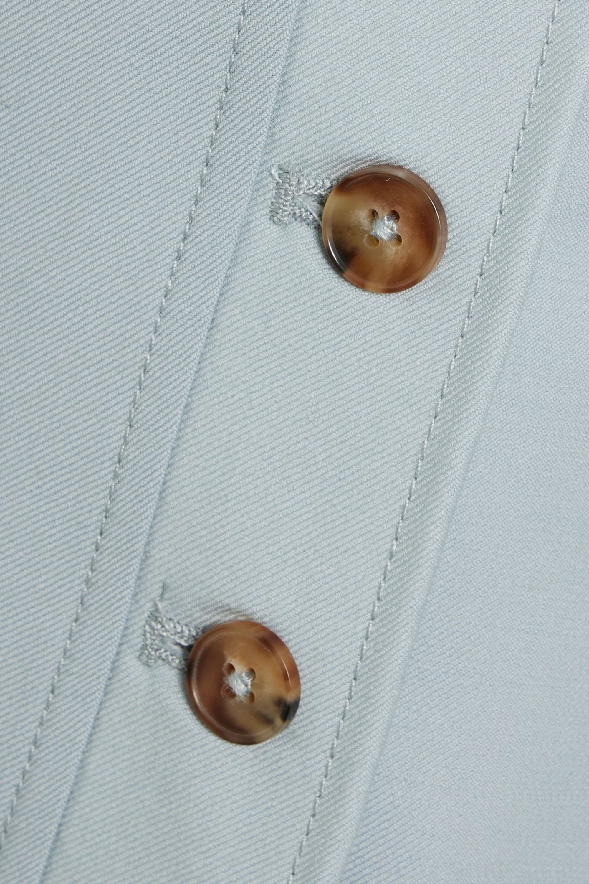 Loulou Studio Mahaza wool-twill mini wrap skirt