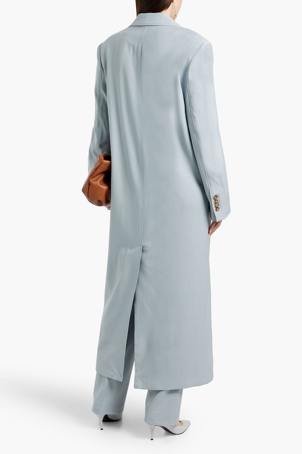 LOULOU STUDIO Maisun double-breasted wool-twill coat