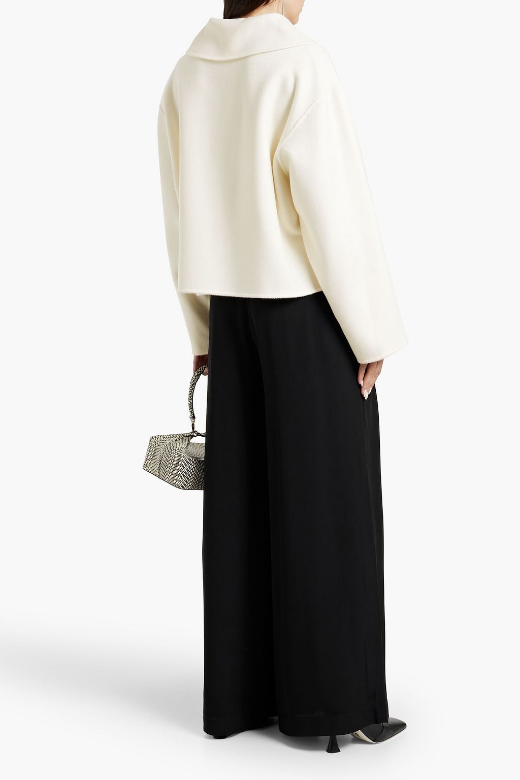 LOULOU STUDIO Cilla brushed wool and cashmere-blend felt jacket