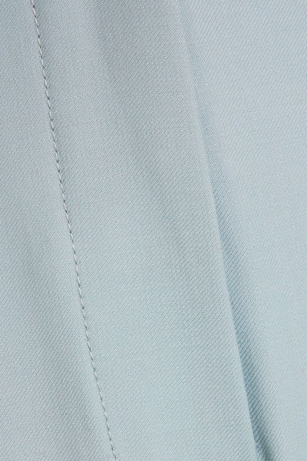 LOULOU STUDIO Maia wool-twill straight-leg pants