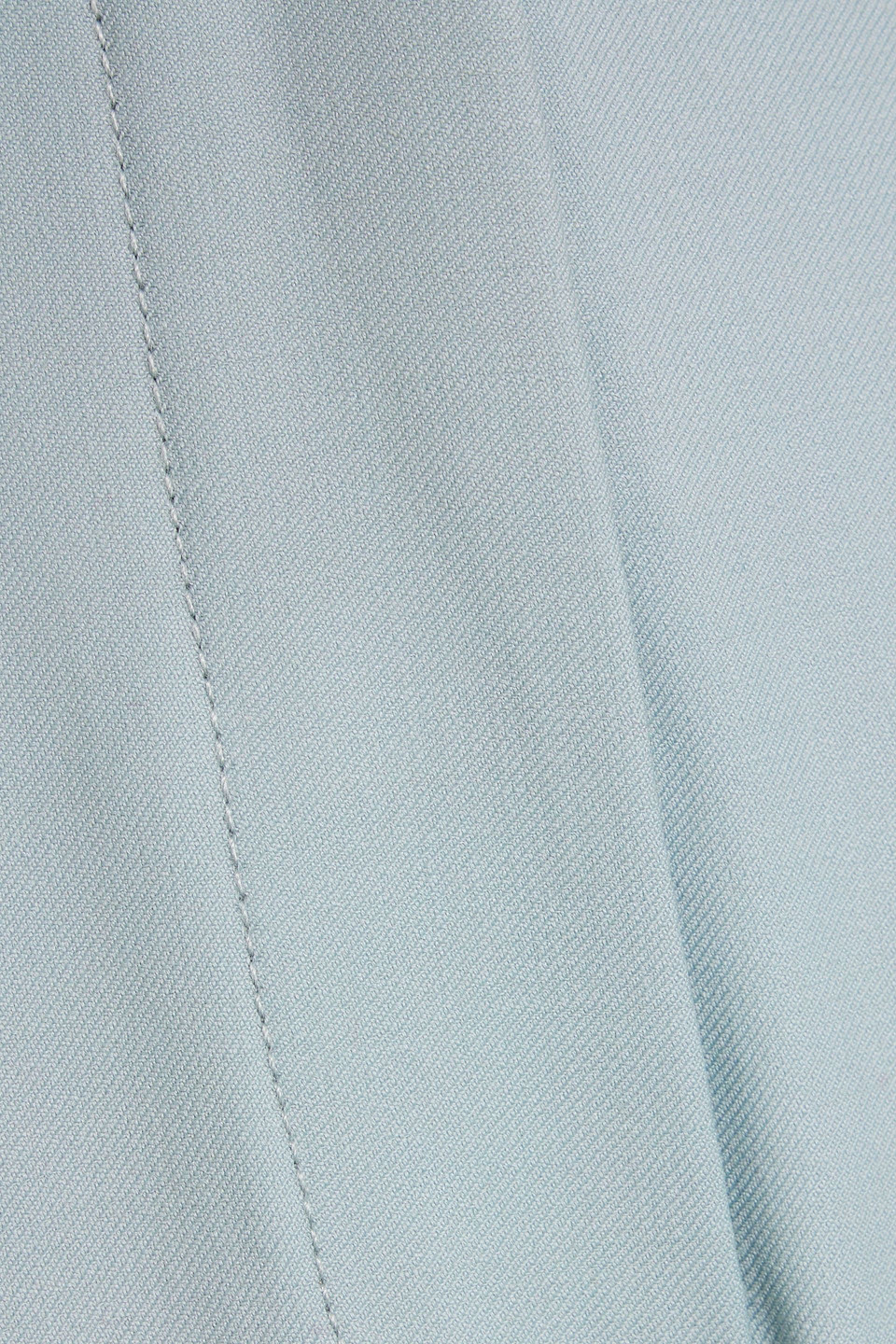 LOULOU STUDIO MAIA WOOL-TWILL STRAIGHT-LEG PANTS