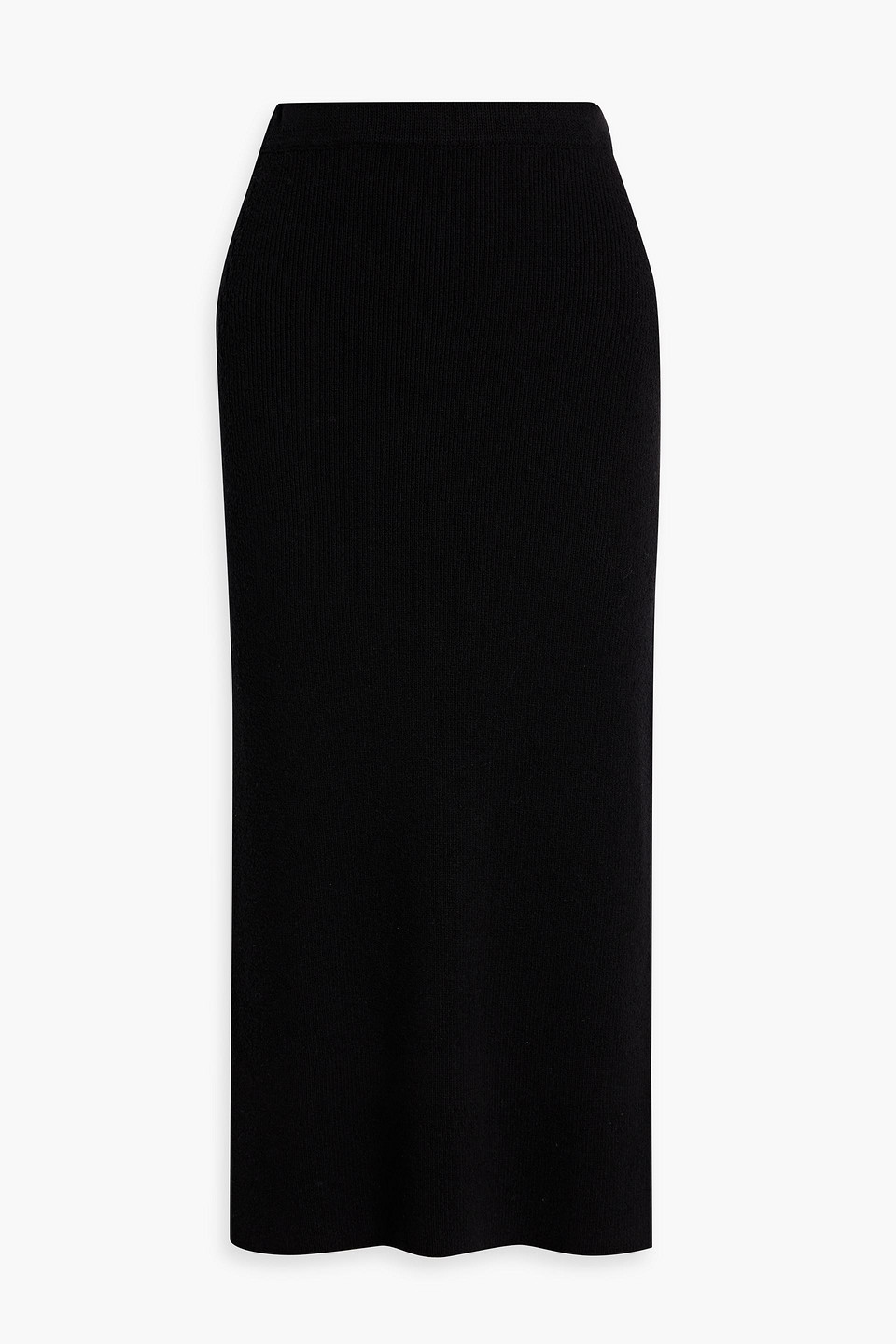 Shop Loulou Studio Aalis Bouclé-knit Midi Skirt In Black
