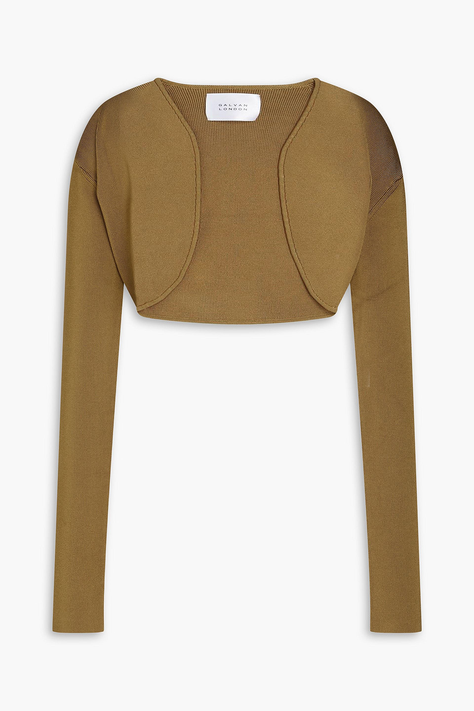 Atlanta ribbed-knit shrug