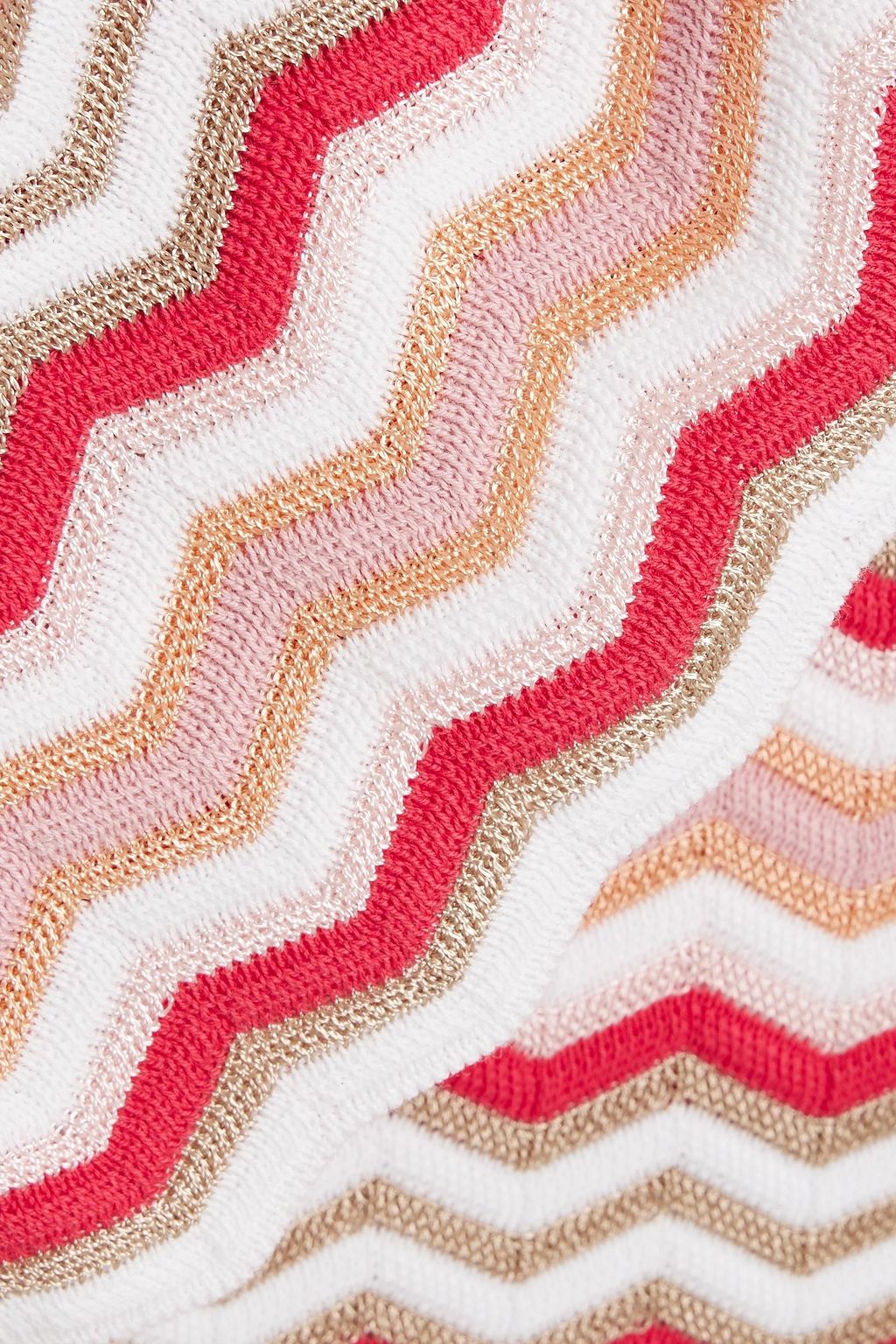 MISSONI 코튼 혼방 플레어 팬츠