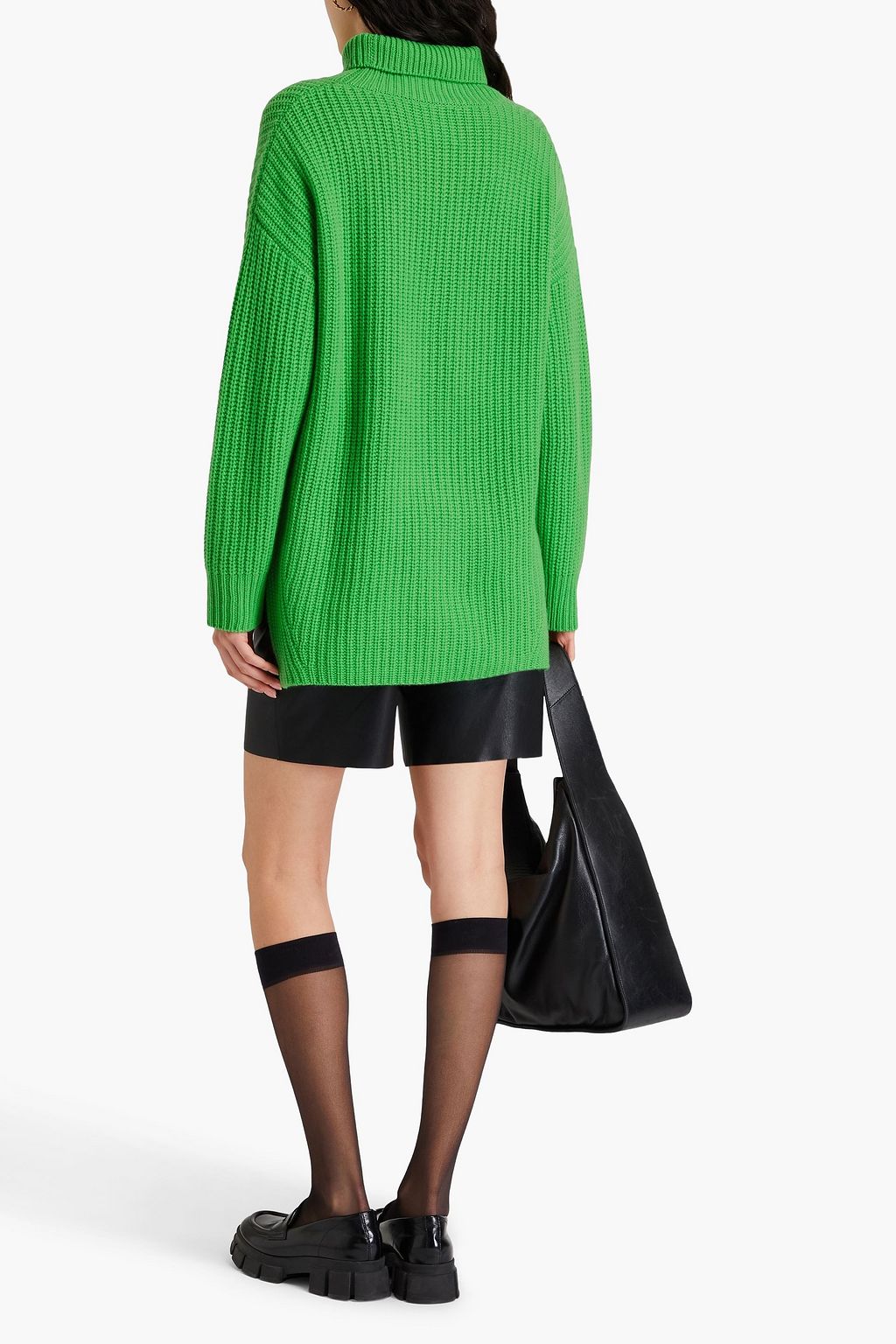 LISA YANG Therese ribbed cashmere turtleneck sweater