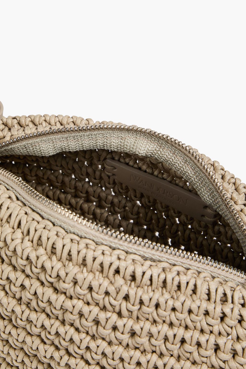 JW ANDERSON Bumper 15 crochet shoulder bag
