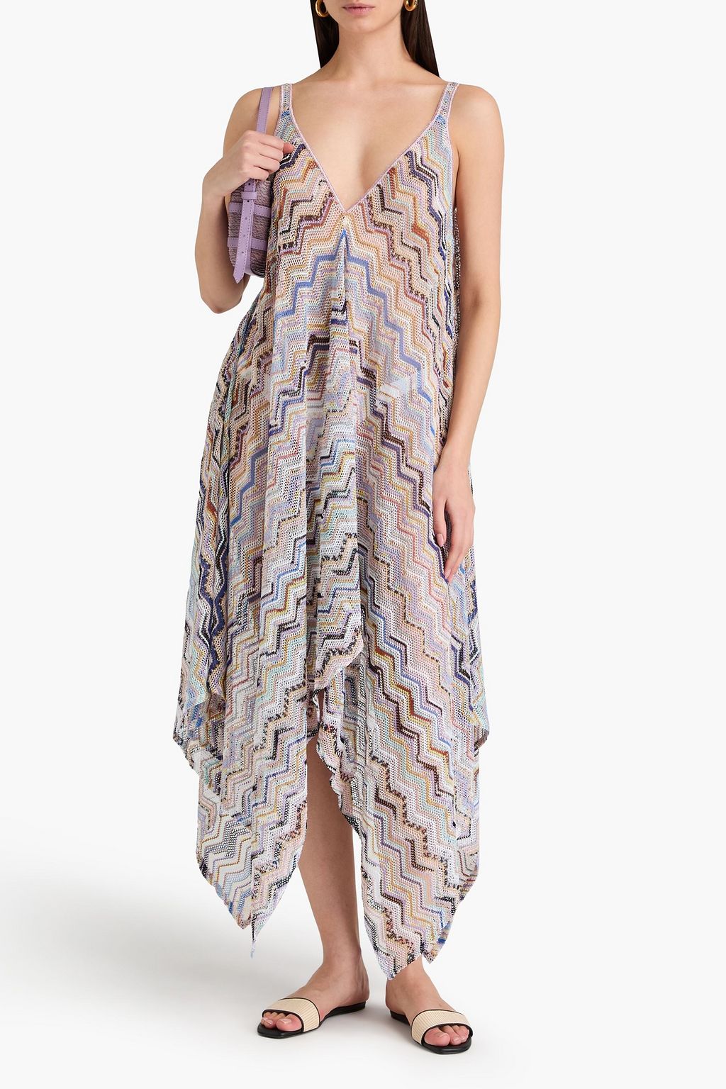 MISSONI قفطان بحبكة كروشيه
