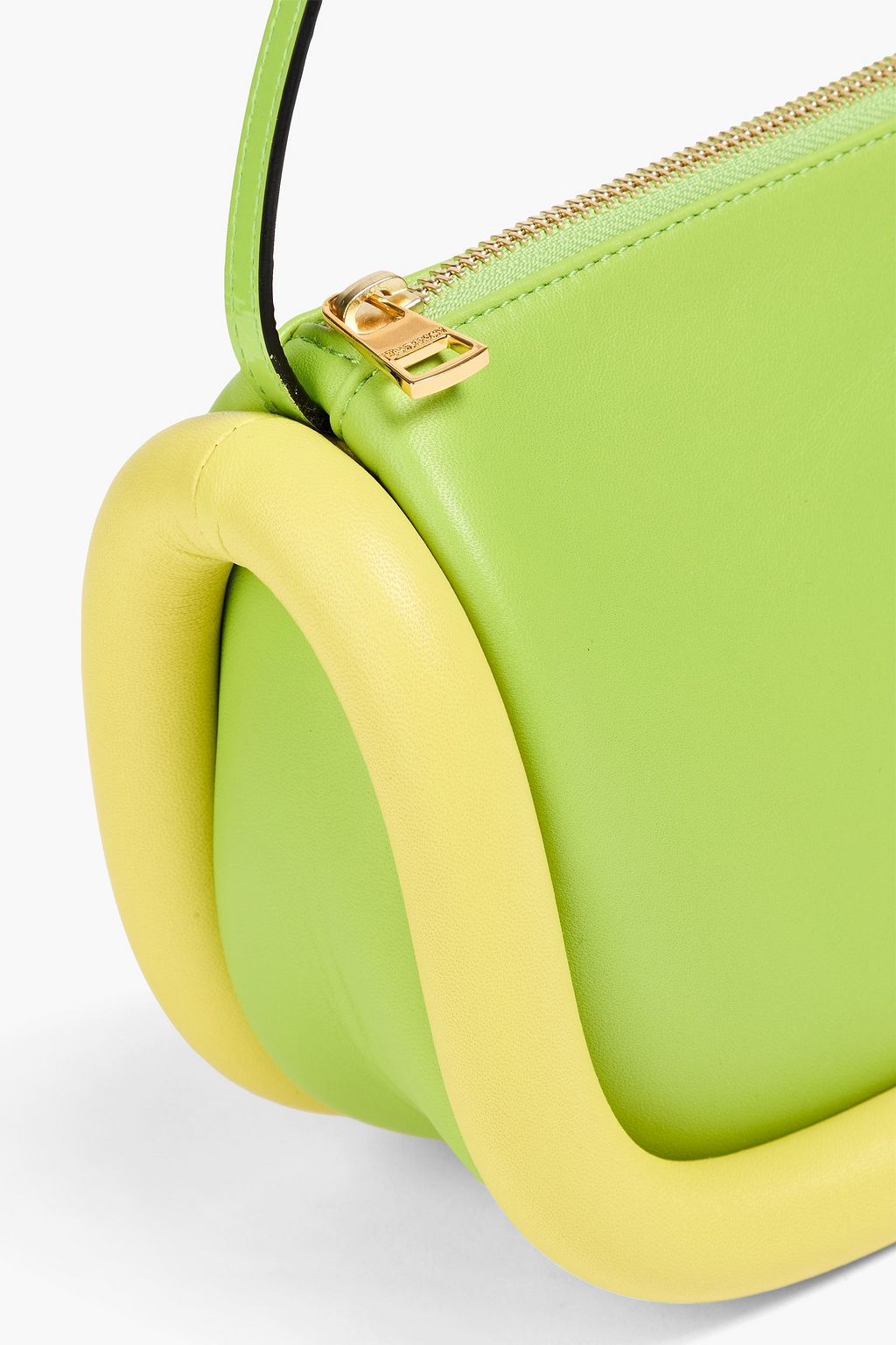 JW ANDERSON Bumper 15 zweifarbige Schultertasche aus Leder