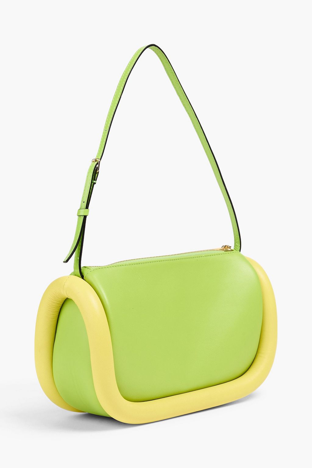 JW ANDERSON Bumper 15 zweifarbige Schultertasche aus Leder