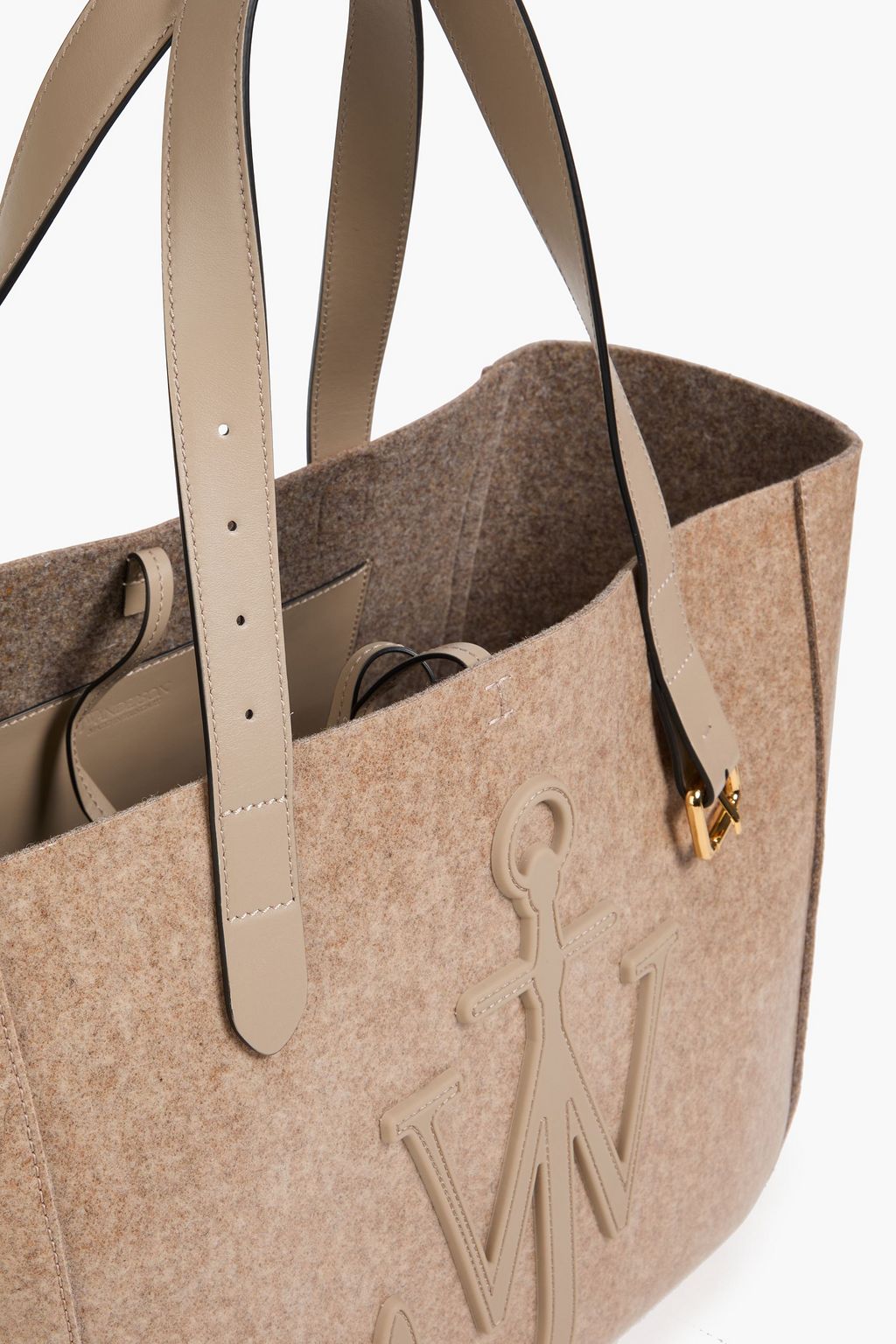 JW ANDERSON Belt coated felt tote