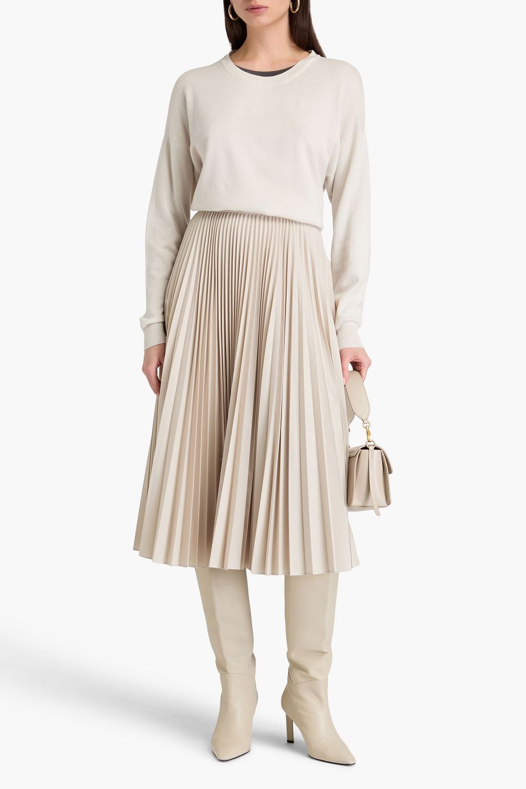 BRUNELLO CUCINELLI Kaschmirpullover mit Zierperlen