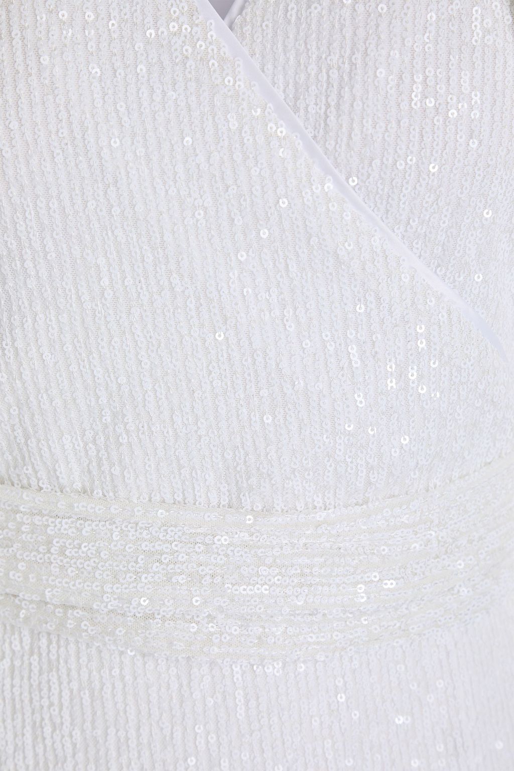 ROTATE BIRGER CHRISTENSEN チュール ミディラップドレス スパンコール付き