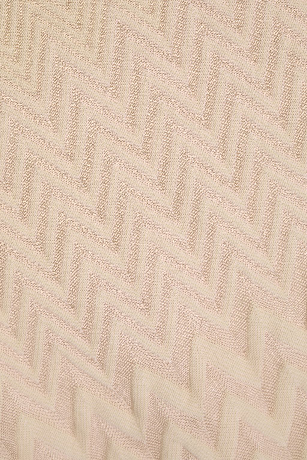 MISSONI 크로셰 니트 코튼 혼방 탱크탑