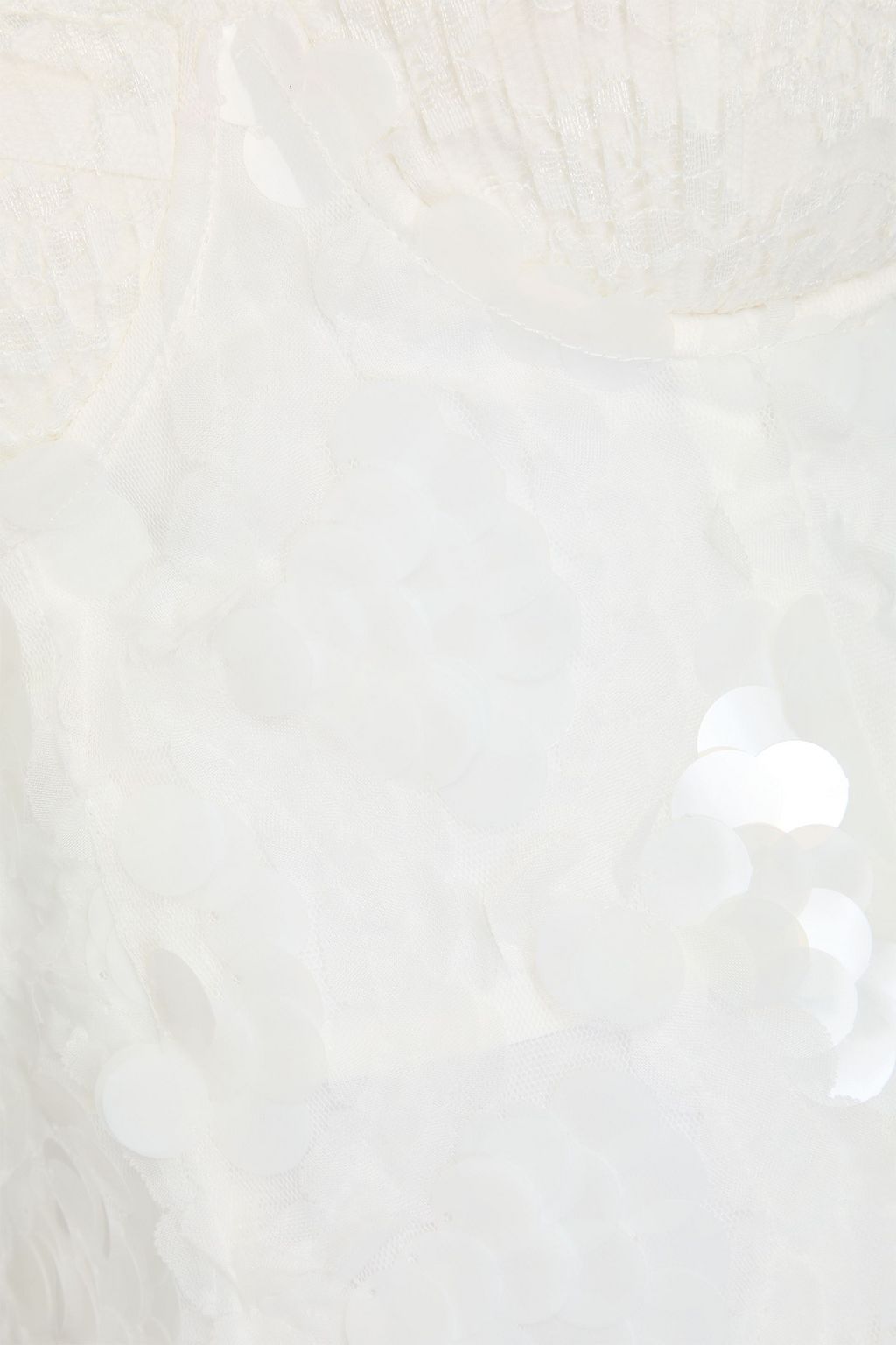 ROTATE BIRGER CHRISTENSEN Sequined tulle halterneck gown