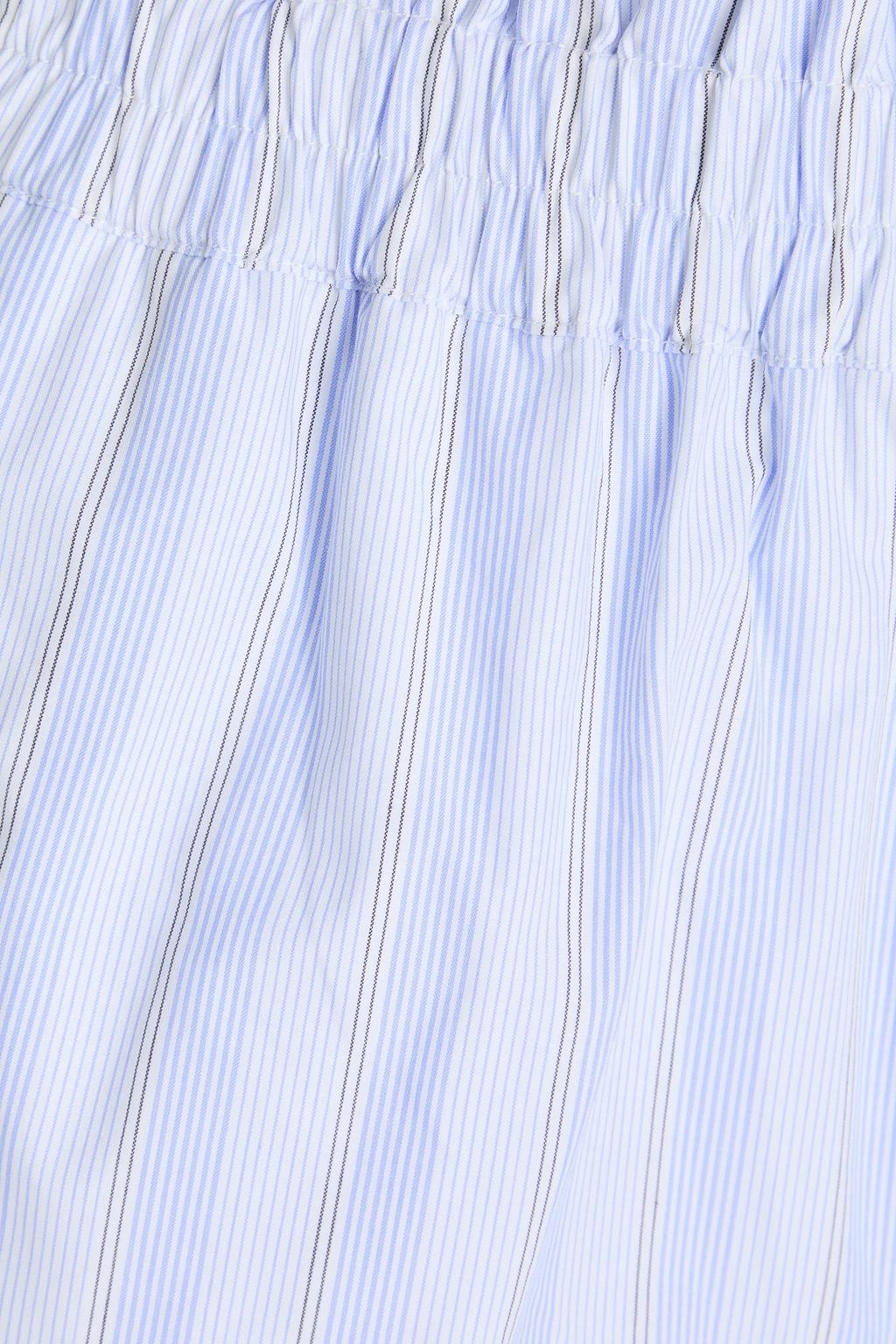 REMAIN BIRGER CHRISTENSEN شورت من القطن بتصميم مخطط